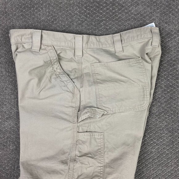 Carhartt Carpenter Pants Men's 38 x 30 Original Dungaree Fit Work Wear B151 TAN - Picture 5 of 11